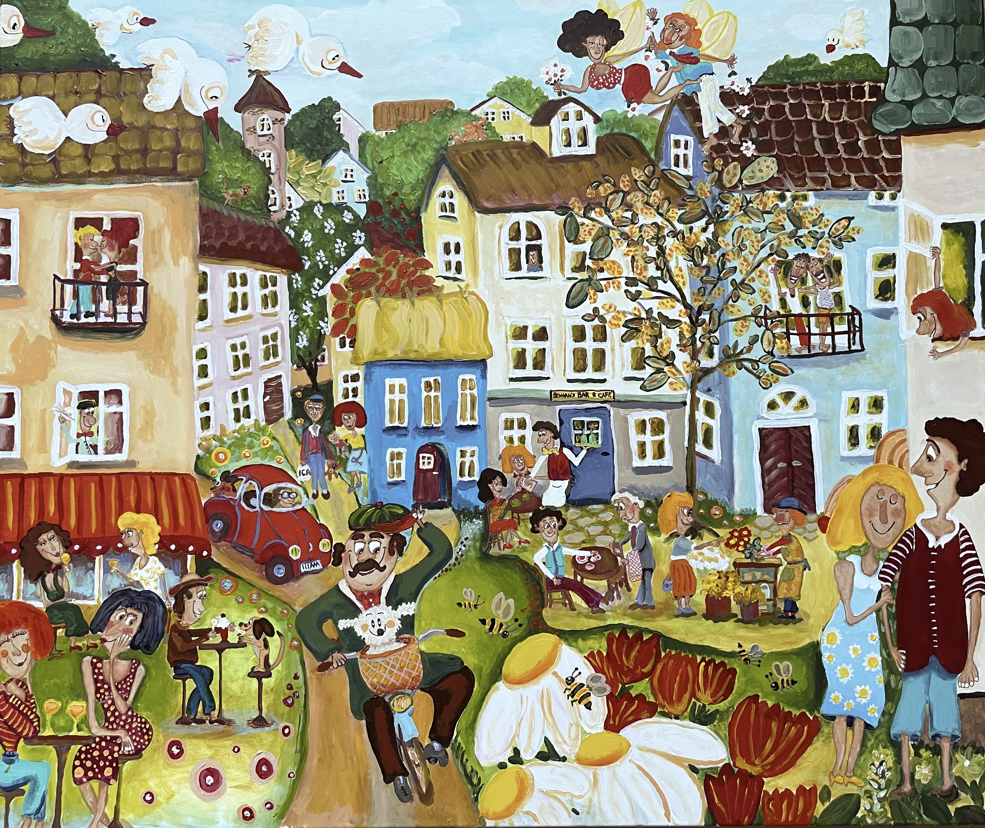 528. T 120x100 - Goddag Fröken Kvist!