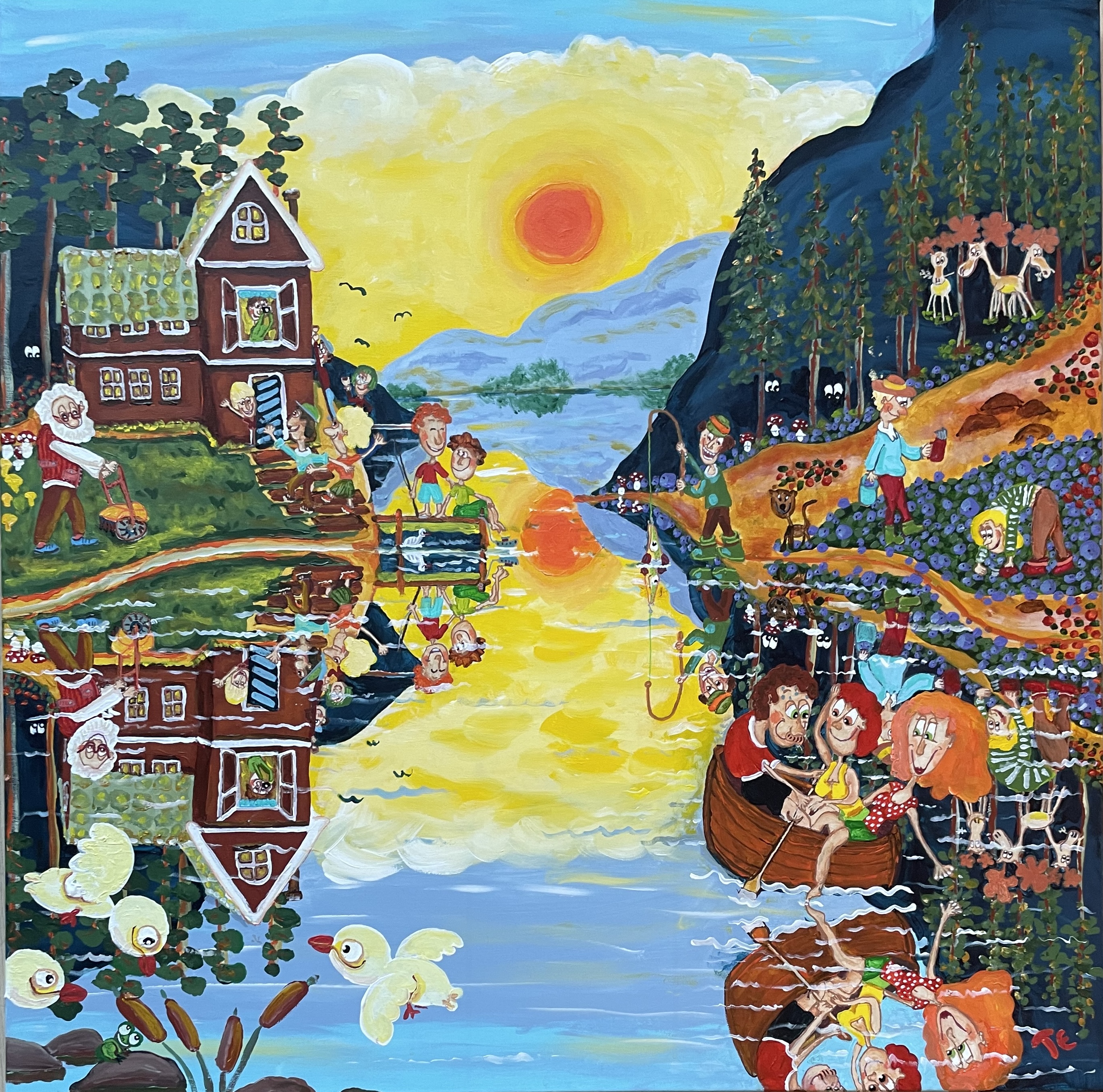 Reflektioner 90x90 Tomas Eriksson
