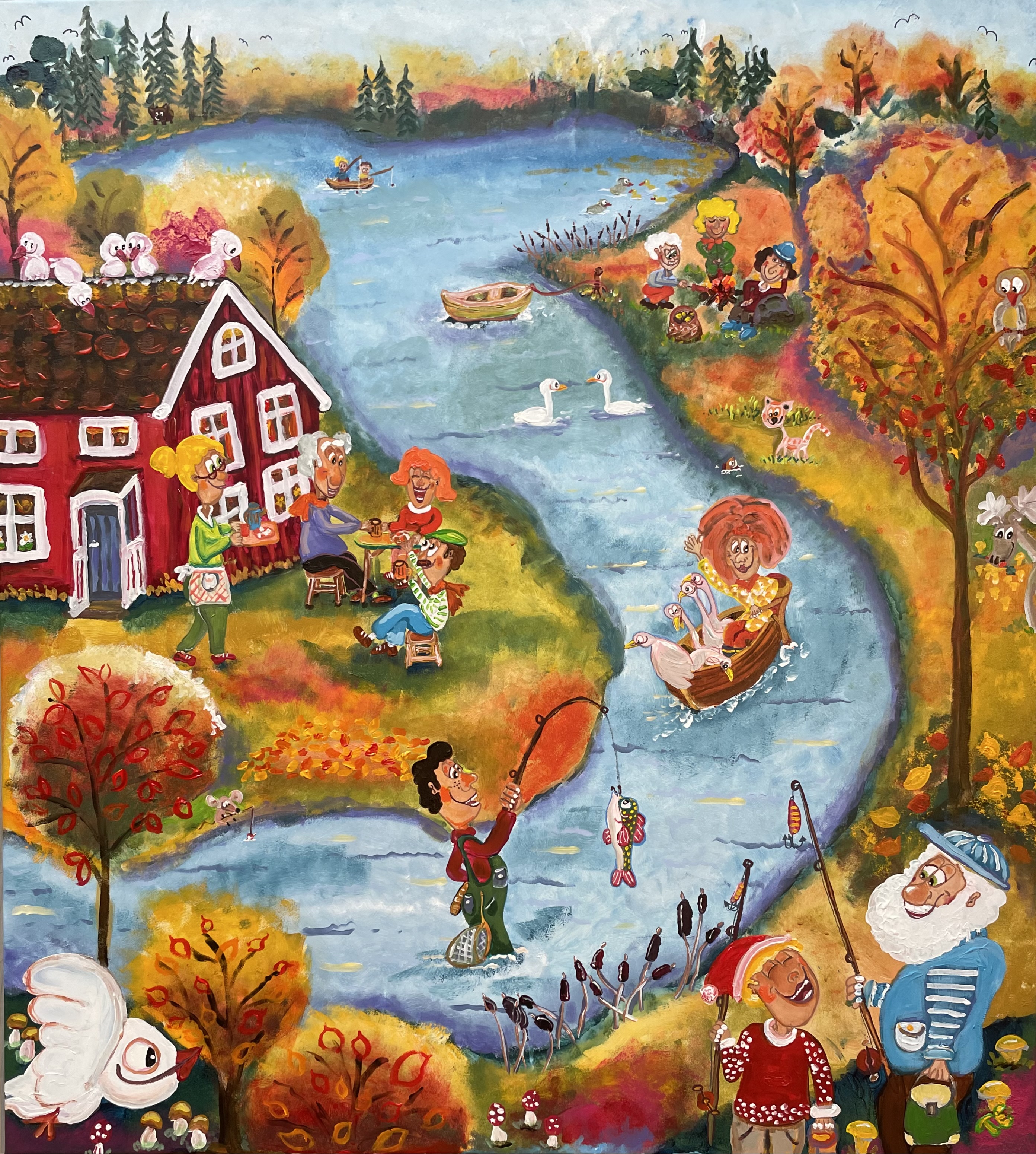 598. T 90x100 - Vi der elsker efteråret!